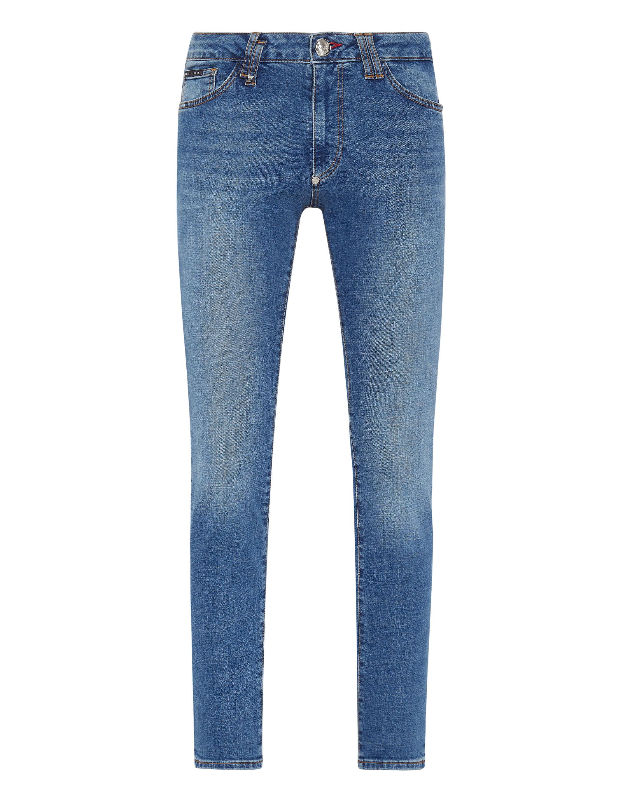 Philipp Plein Jeans Slim Fit - Blau