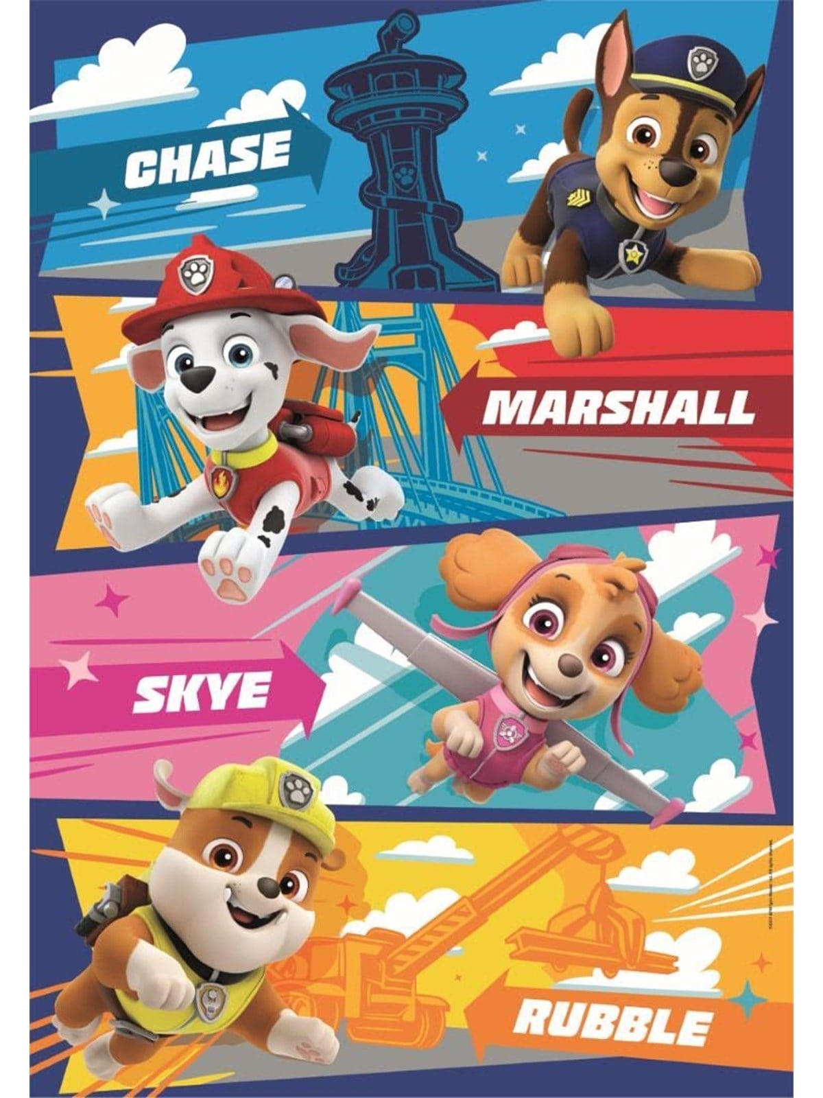 Clementoni Puzzle, Maxi, Paw Patrol, 60-teilig