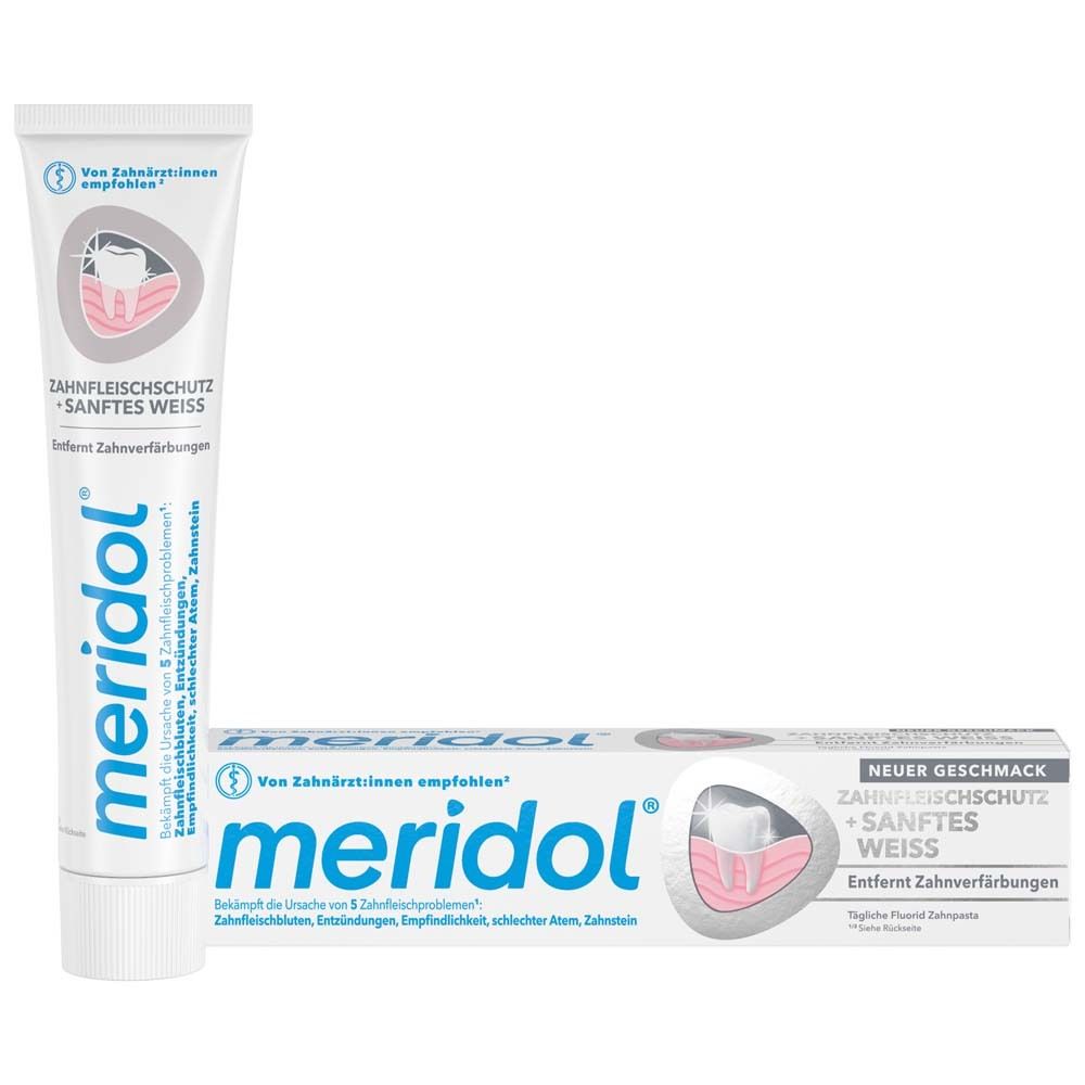 Meridol sanftes Weiß Zahnpasta 75 ml