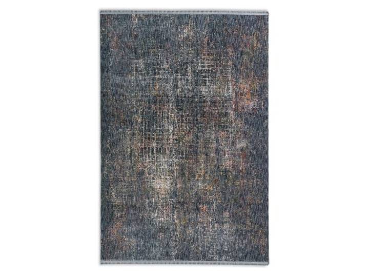 Astra Hochwertiger Teppich Wohnzimmer, Schlafzimmer - Kurzflorteppich innen - Flachgewebe weich - Mordernes Design - Teppich Dunkelblau 200 x 290 cm