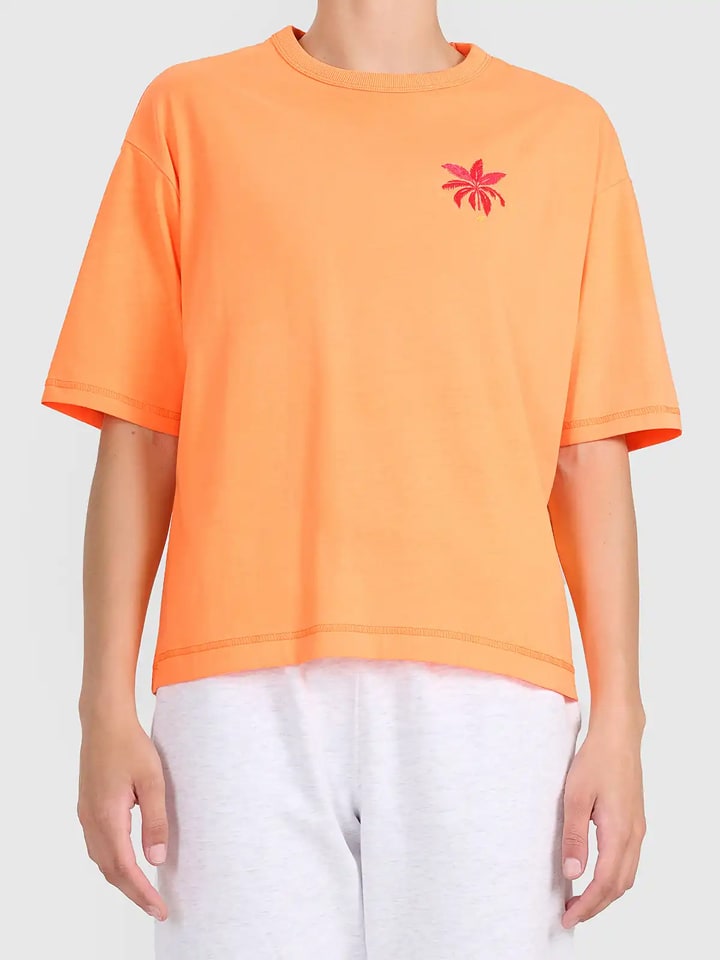 4F Shirt in Orange - S