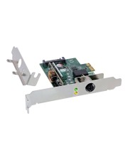 InLine Gigabit Netzwerkkarte M12 x-kodiert PCIe x1 2.1 PoE+ Robuste Schnittstelle für industrielle und professionelle Netzwerkanwendungen Hohe Datenraten 10/100/1000 Mb/s & 2,5 Gb/s Auto-Negotiation PoE/PoE+ bis zu 25,5 W zur Stromversorgung kompatibler G (51124I)