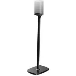 Flexson Standfuss Sonos Era 100 (Ständer, Nicht beweglich), Lautsprecher Ständer + Wandmontage, Schwarz