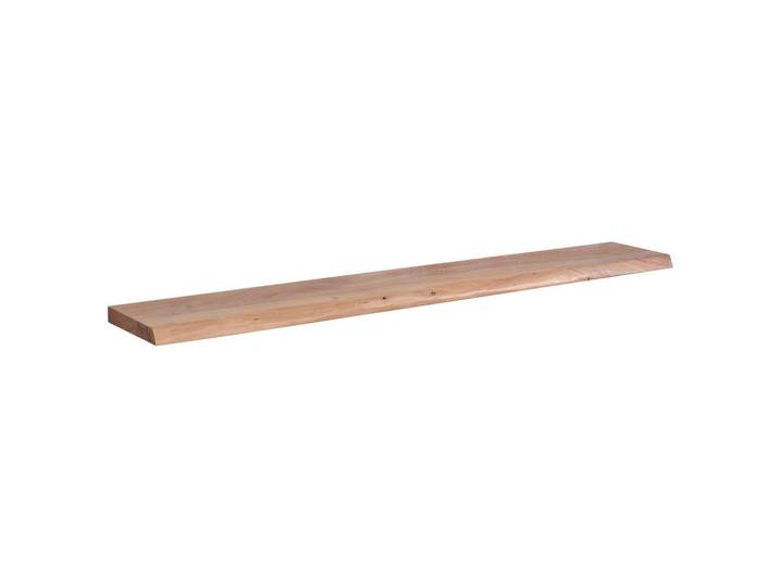 Mid.you Wandboard, Akazie, Holz, Akazie, massiv, 160x4x26 cm, Küchen, Küchenmöbel, Küchenregale