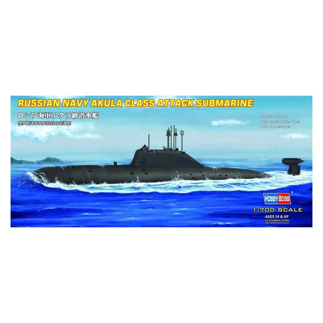 Hobby Boss Russia Navy Akula Class Attack Sub. (87005)