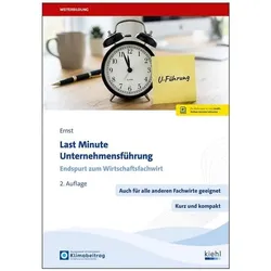 Last Minute Unternehmensführung, Schulbücher von Yvonne Ernst