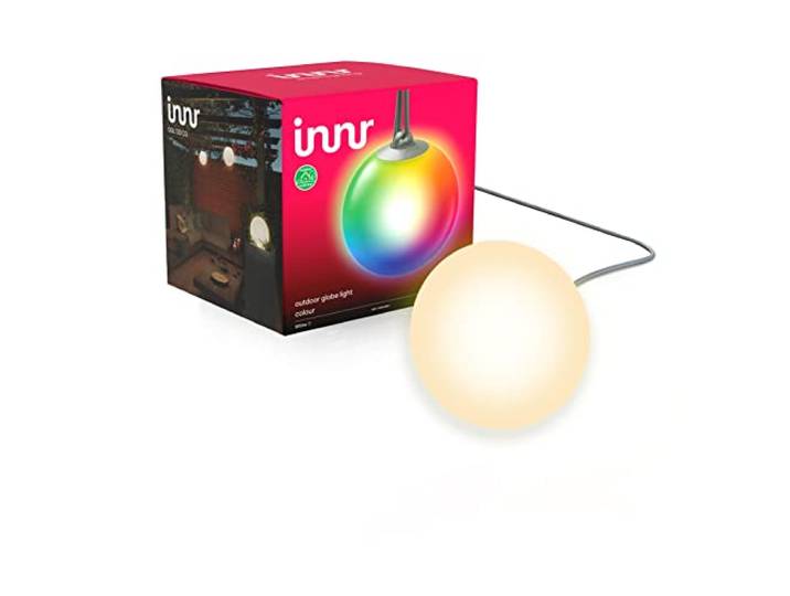 innr Smart Kugellampe Außen, White & Color, Erweiterungsset, 1-er Pack