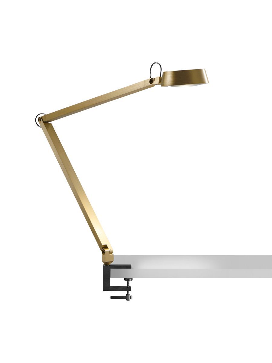 Light-Point LED-Schreibtischleuchte mit Tischklemme DARK 15W Messing 271144 5711389711443