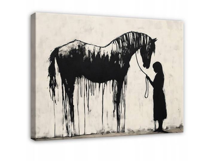 LEINWAND BILDER Abstrakt Banksy Modern Wohnzimmer 60x40