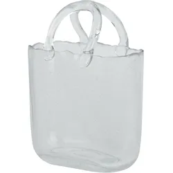 Vase BAG (BHT 19x25,50x11,50 cm) - weiß - BHT 19x25,50x11,50 cm