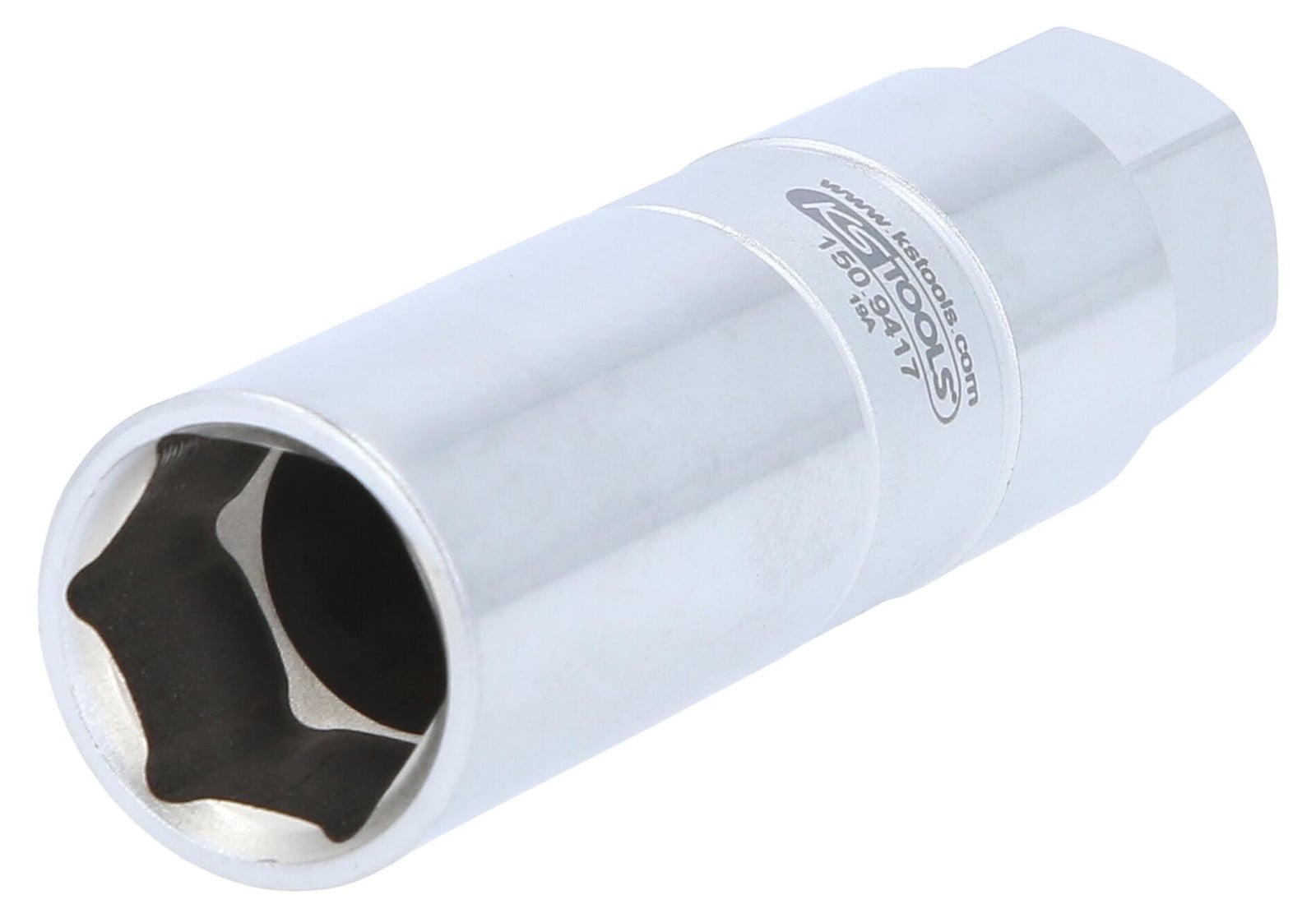 KS Tools Stompe zeskantige tegenhouder-doppensleutel, 17 mm