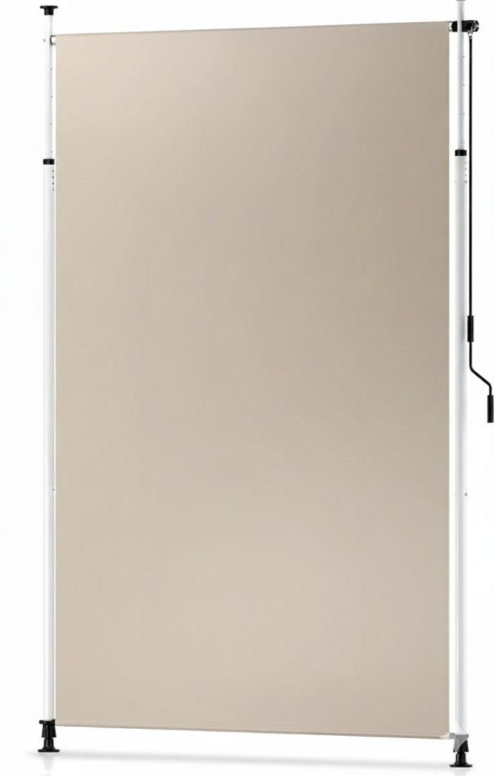 Sol Royal SolVision KM5 Klemzonmarkies verticale zonwering beige 200 x 310 cm