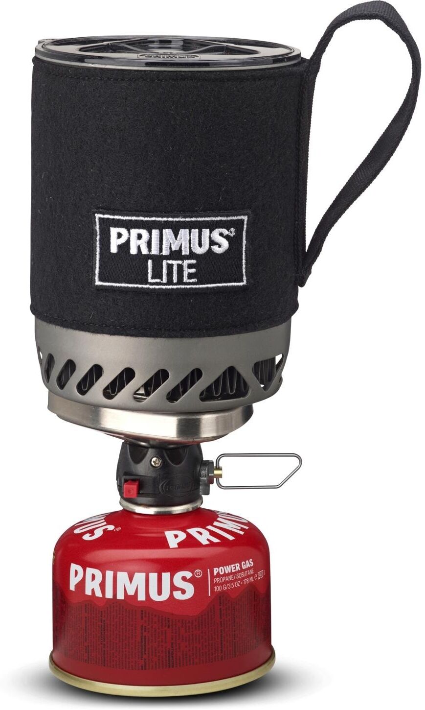 Gaskocher PRIMUS "Lite Stove System", schwarz, GaskocherB:10cm H:13cm, Stahl, Gaskocher, B:10cm H:13cm schwarz Einheitsgröße