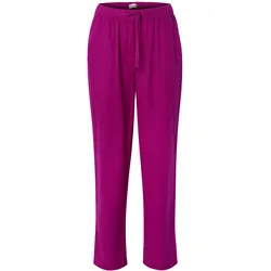 Tchibo - Leinenhose - Damen - Gr. 42 - dunkelrosa