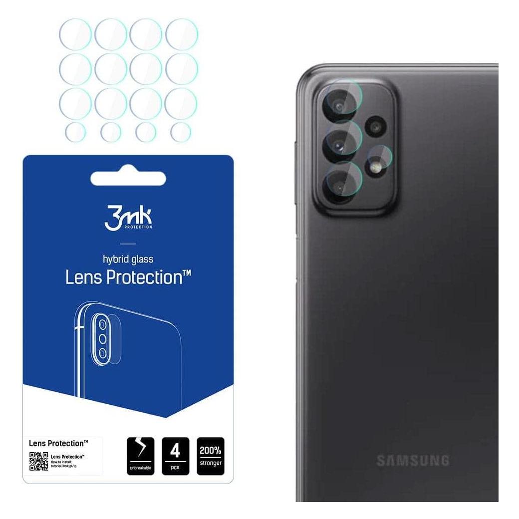 3MK hybrid glass Lens Protection for Samsung Galaxy A23 4G (4 Stk., Samsung Galaxy A23, Samsung Galaxy A23 5G) (GSM116662)