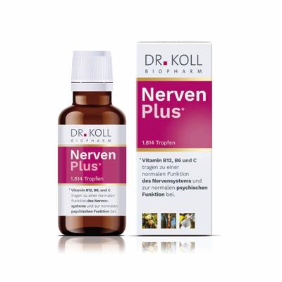 Nerven Plus Dr.Koll Gemmo Kompl.Vit.B12 B6 Tropfen 50 ml