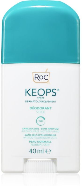 RoC Keops Deodorant Stick festes Deo ohne Aluminiumsalze 40 ml