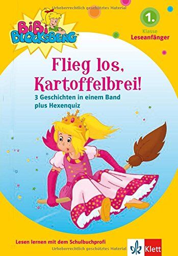 Bibi Blocksberg - Flieg los, Kartoffelbrei!: 3 Geschichten in einem Band für Leseanfänger, 1. Klasse: 3 Geschichten in einem Band plus Hexenquiz für Leseanfänger, 1. Klasse - Preis vom 14.10.2026 23:07:16 h