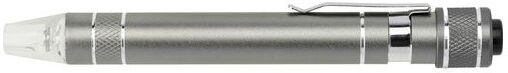 Tournevis personnalisable multifonctions métal acier inoxydable aluminium gris