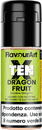 Flavourart Dragon Fruit Tenx Nic Salts Liquido Pronto 10ml