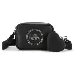 Michael Kors für Mädchen. R30811 Bandolera Lisa schwarz (OSFA), Lässig, Polyurethan, Kinderbekleidung