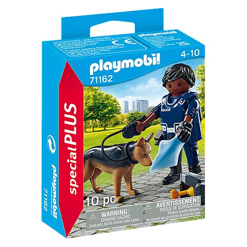 Playmobil Polizist mit Spürhund (71162)