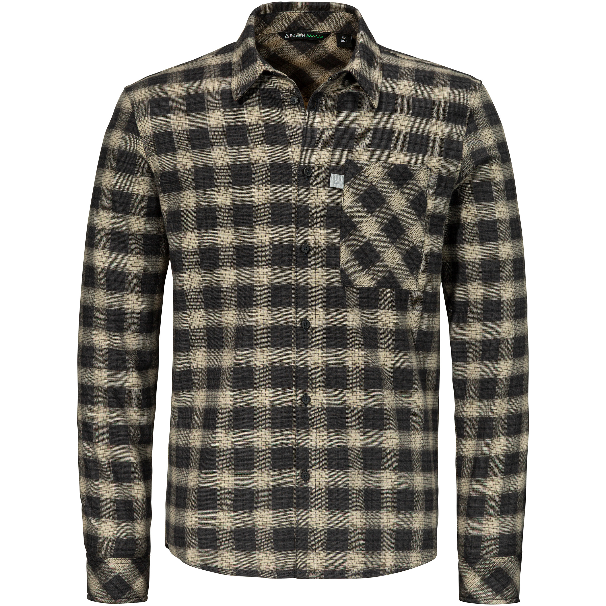 Schöffel Style Kleion Herren Hemden schwarz Größe 4XL Lifestyle Atmungsaktiv