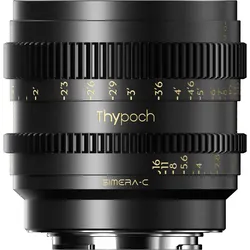 Thypoch Simera-C 50mm T1.5 FF Prime Cine Lens (E Mount) (Sony E, Vollformat), Objektiv, Schwarz