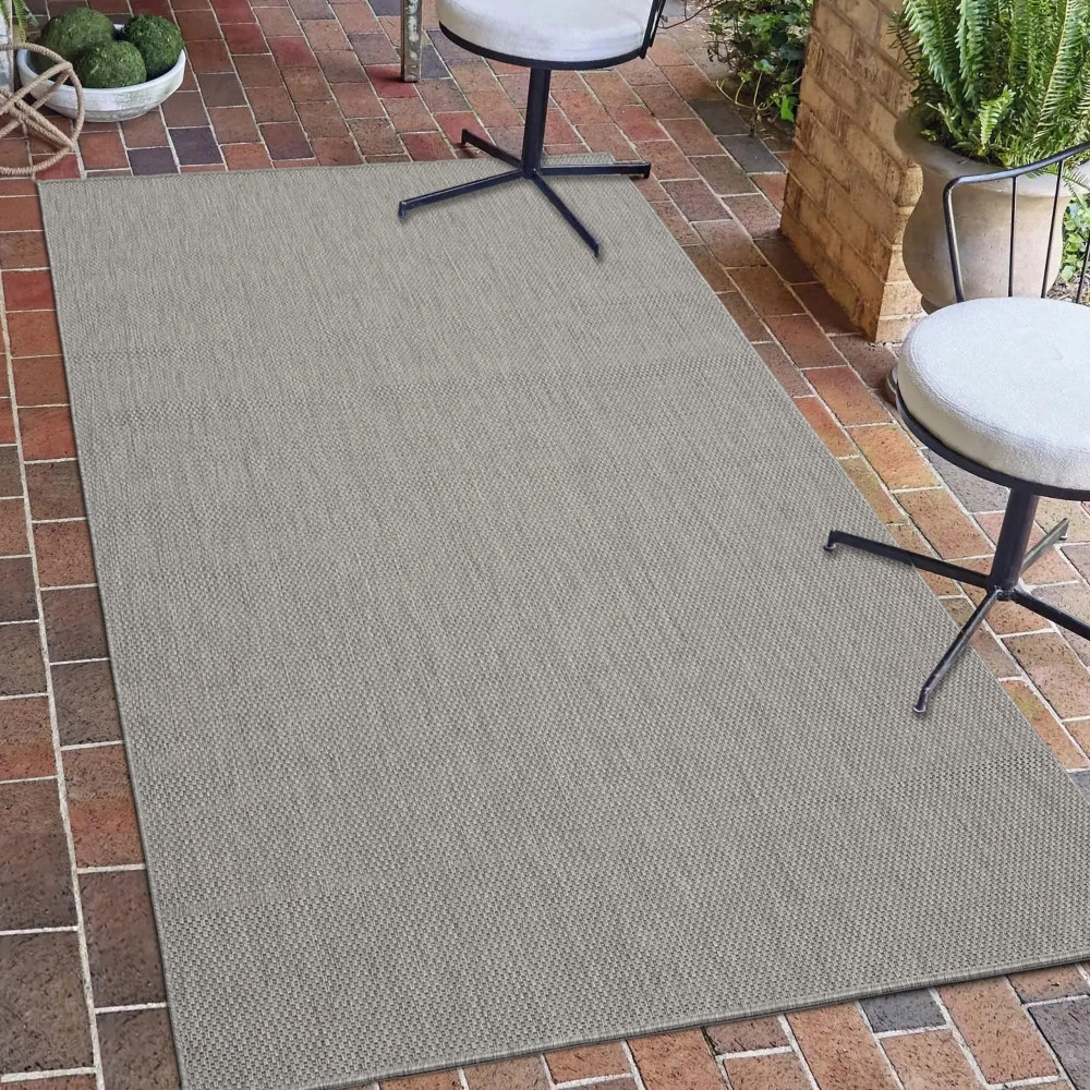 Teppich-Traum Sisal Vloerkleed Grijs Rechthoekig