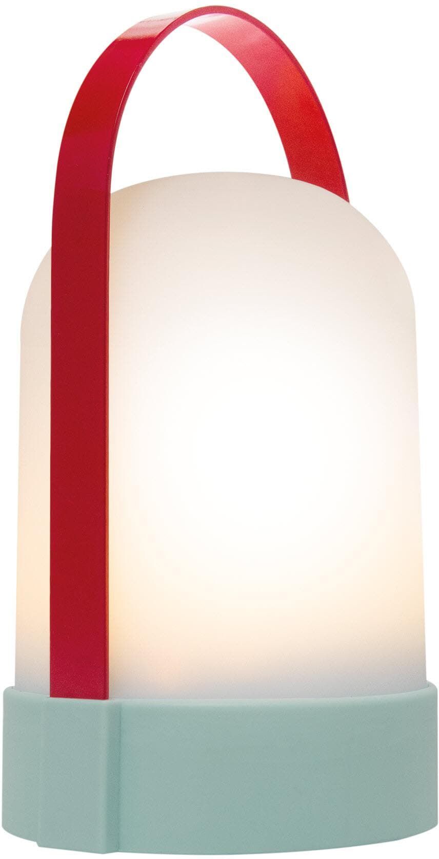 LED Laterne REMEMBER "URI Anabelle", bunt (blau, rot, weiß), Ø:8cm, Leuchten, LED Laterne blau, rot, weiß Ø 8cm