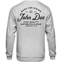 John Doe Sweater JD Lettering Grau - 2XL