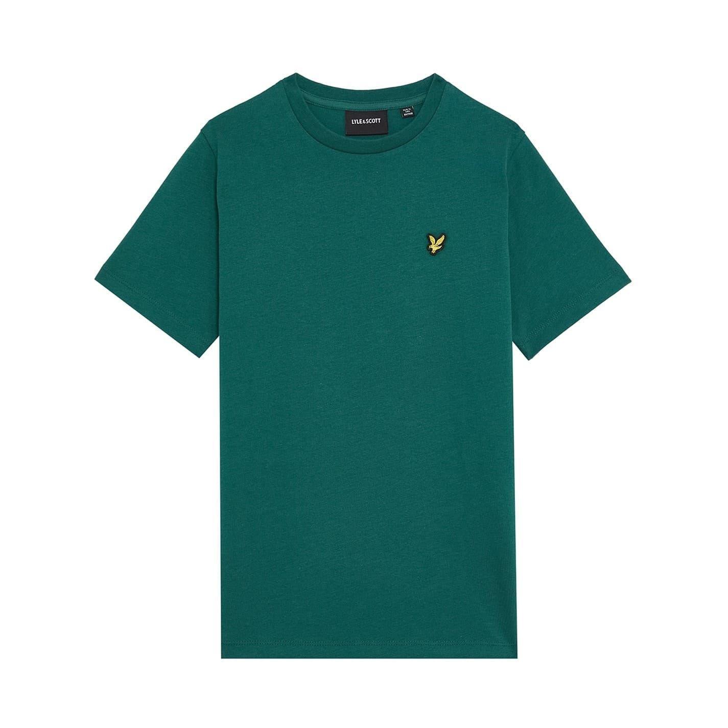 Lyle & Scott - T-Shirt für Kinder, Regulär (Smaragd)