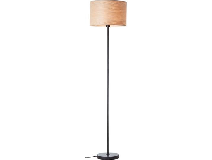Lampadaire Brilliant Romm E27 60 W noir/naturel