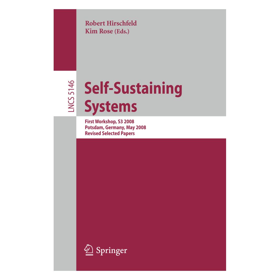 Springer Self-Sustaining Systems (Englisch, Softcover, Kim Rose, Robert Hirschfeld) (55512845)