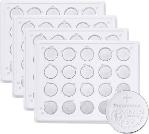 Panasonic Knopfzelle CR2032 3V 400 St. 225 mAh Lithium CR2032