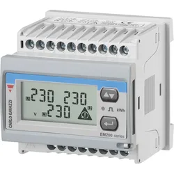 EM21072DAV53XOSX - Energiezähler EM210, 3 Phasen, LCD Display 7-stel, Impulsausgang