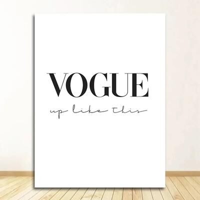 Inspired Living Vintage Perfume Poster Canvas Wall Art For Bedroom And Fashion Inspired Home Decor 30x40cm Unframed 2