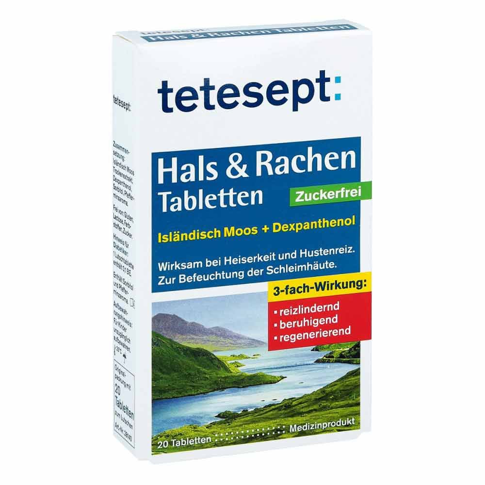 Merz Consumer Care GmbH Tetesept Hals & Rachen Tabletten zuckerfrei 11349591