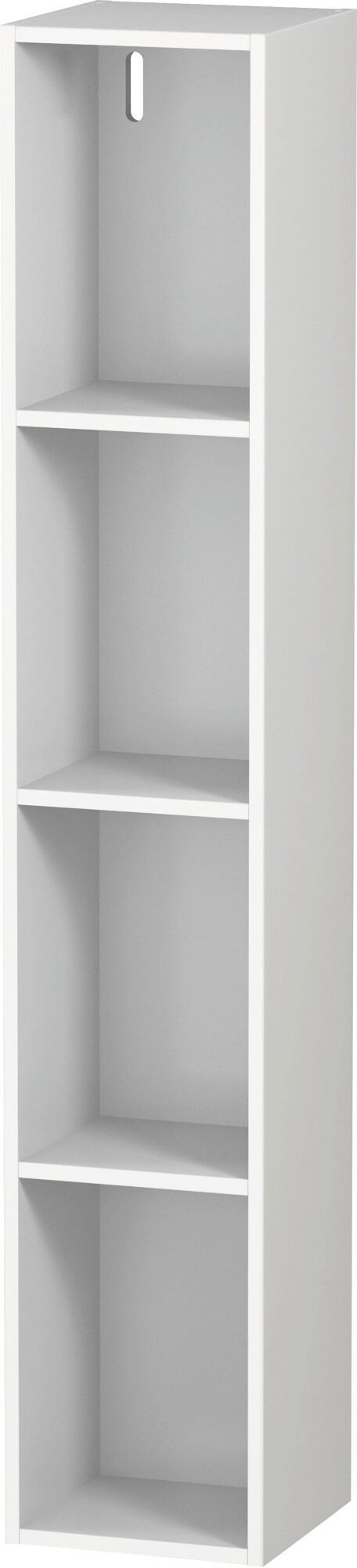 Duravit L-Cube LC120501818 18x18cm, 4 compartiments, vertical, blanc mat
