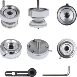 Diverse Hardware Buttonmaschine mit Kreisschneider 25 mm