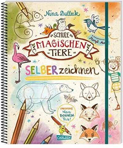 Nina Dulleck - Die Schule der magischen Tiere: SELBERzeichnen: Schritt für Schritt Tiere und Menschen zeichnen Zeichenschule mit Anleitungen & Übungsseiten - Preis vom 17.10.2026 19:25:27 h