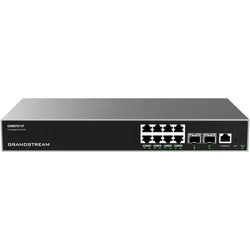 Grandstream GWN7811P Layer-3 Managed Switch 8-Port PoE (8 Ports), Netzwerk Switch, Grau