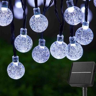 Drop Dash Deals Solar Powered LED String Lights LED Outdoor Garden Path Yard Decorative Lamp Solar Powered LED String Lights LED Outdoor Garden Path Yard Decorative Lamp