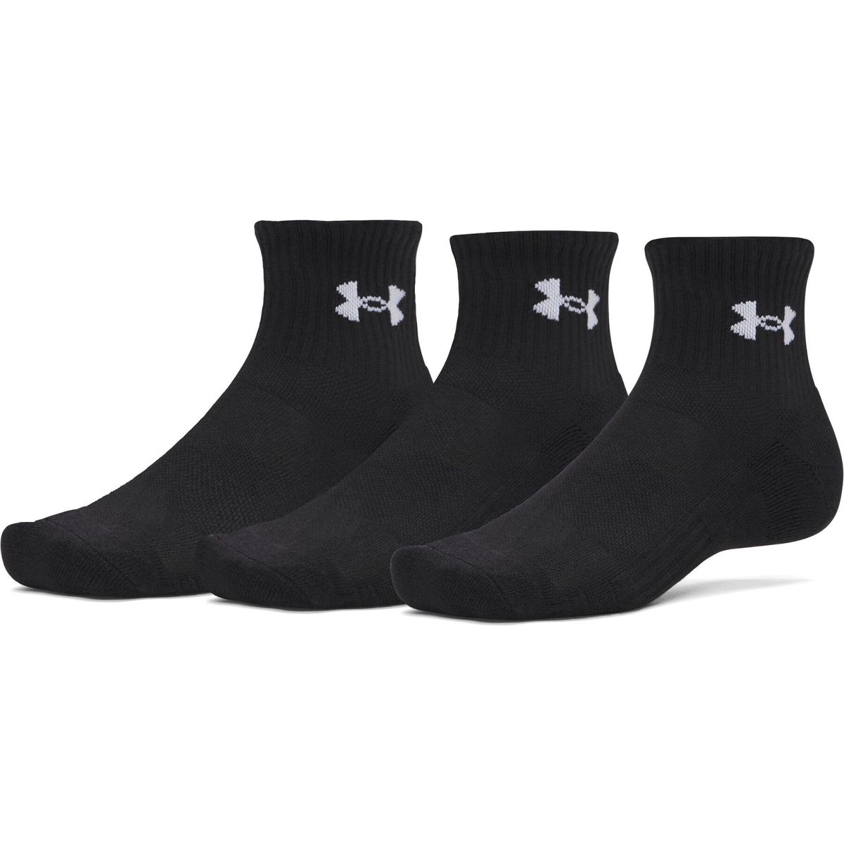 Under Armour Performance Cotton 3p Qtr black white (008) M 6009686-008-MD