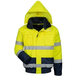 Elysee Unisex Warnschutz-Pilotjacke Siegfried" 23558 warngelb M"