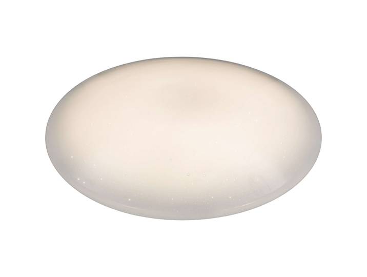 Deckenlampe Felton Weiss Kunststoff 9800 lm Dimmbar B 77 cm - Farbe: Weiß - LED - Lichtfarbe: Warmweiss - Kaltes Tagesweiss - LED Energiesparlampen