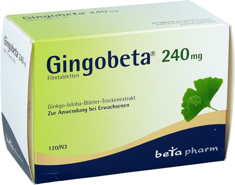 Gingobeta 240 mg Filmtabletten