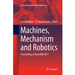 Machines, Mechanism and Robotics, Fachbücher