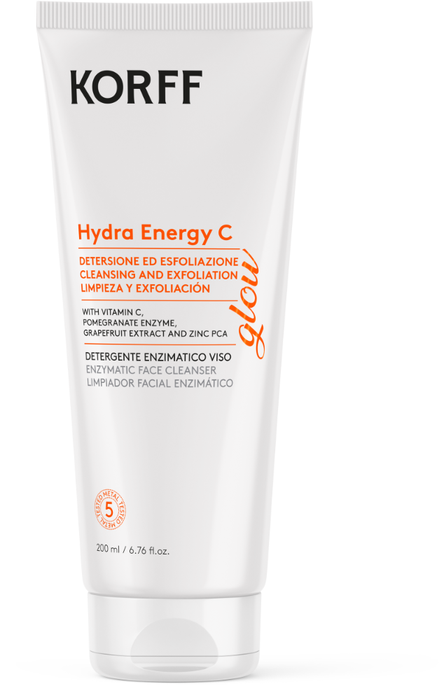 Korff Hydra Energy C Glow Gel Detergente Enzimatico 200 Ml