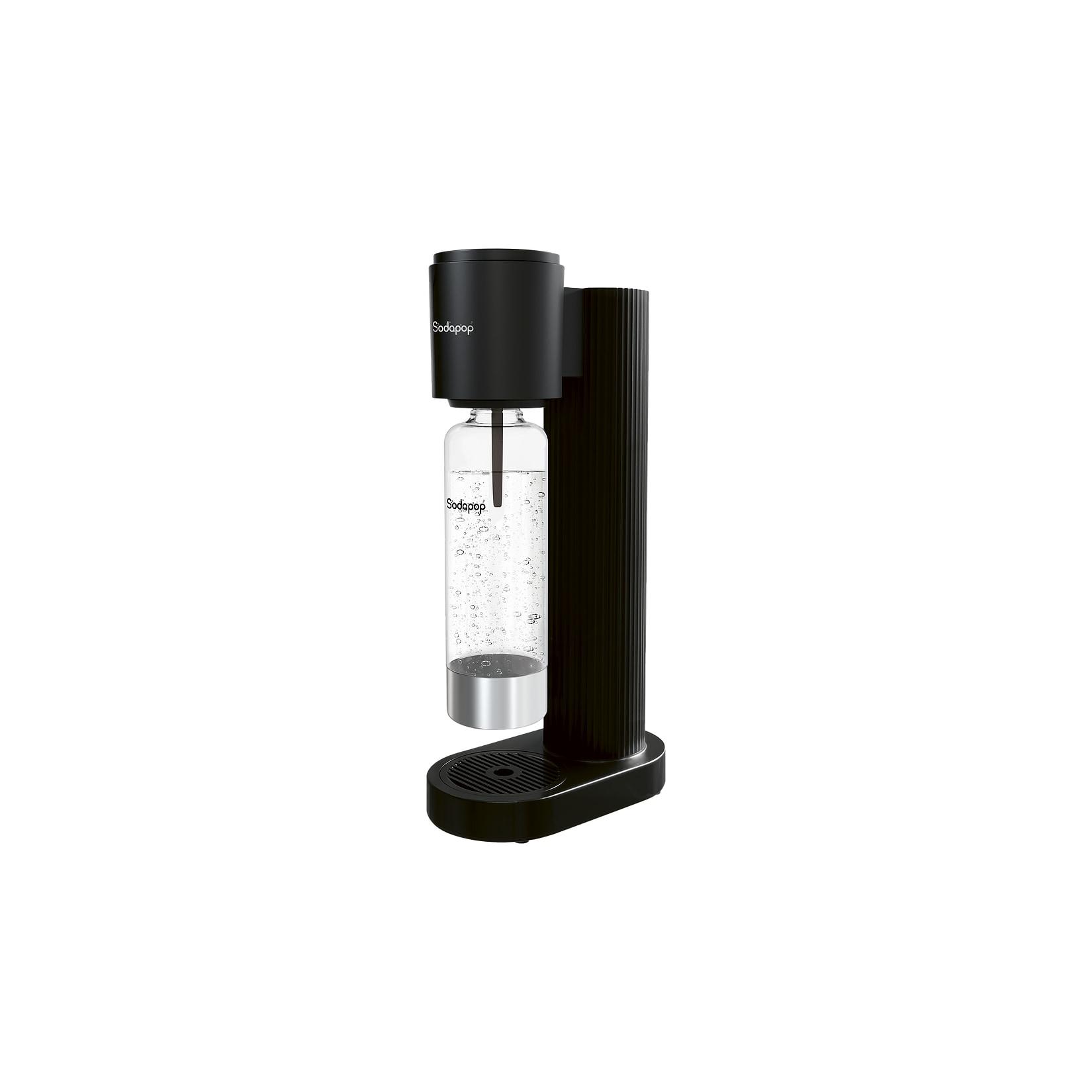 SODAPOP Wassersprudler Cooper Pro, schwarz, 1x 850ml PET-Flasche